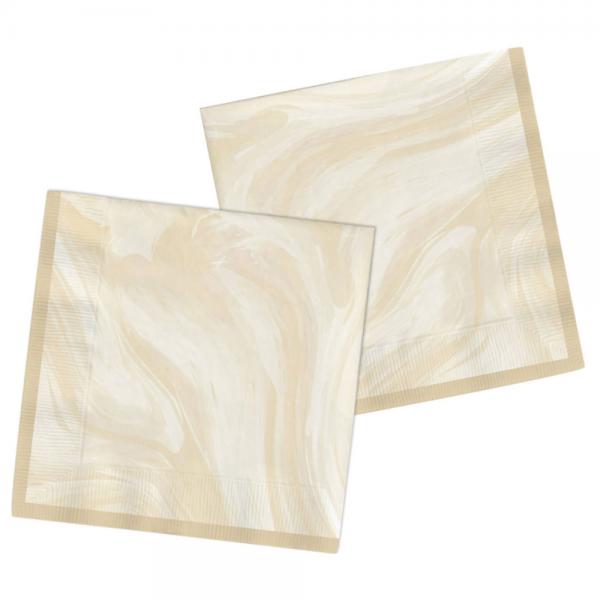 Servietter Marble Beige