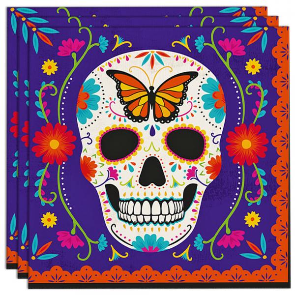 Servietter Day of the Dead