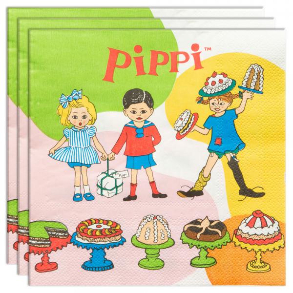 Pippi Engangsservietter 16-pakning