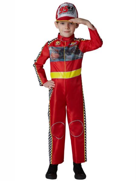 Cars 3 Lightning McQueen Kostyme Deluxe Barn