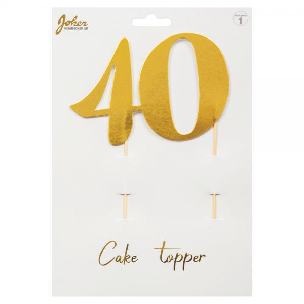 Cake Topper Gull 40