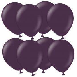 Premium Små Latexballonger Plum 100-pakning