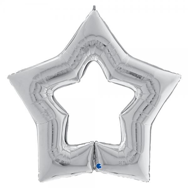 Linky Star Folieballong Slv