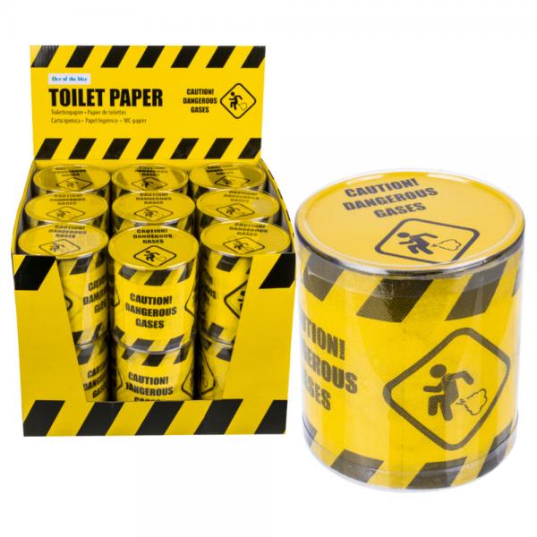 Toalettpapir Caution Dangerous Gases