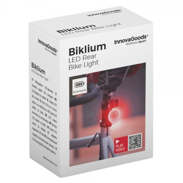 LED Baklykt for Sykkel Biklium