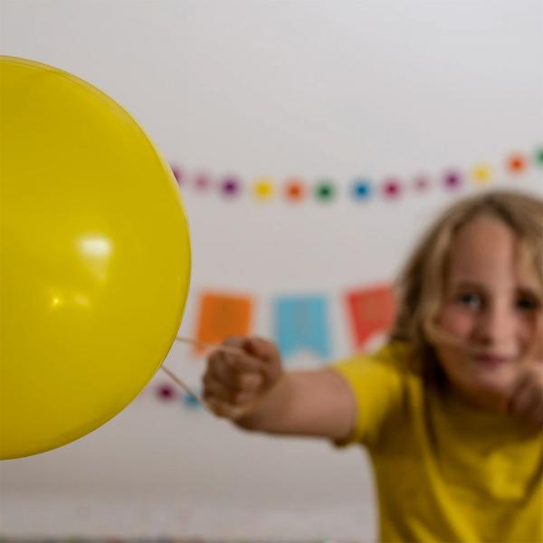 LED Mini Punch-Ballonger Flerfarget