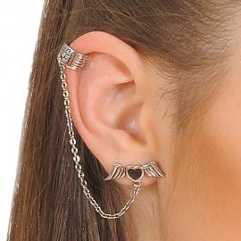 Gotiske Øredobber med Earcuff