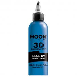 Moon Glow Neon UV Tekstilfarge Blå 125 ml