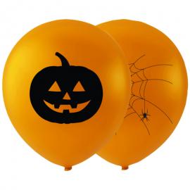 Store Halloween Ballonger med Spindelvev