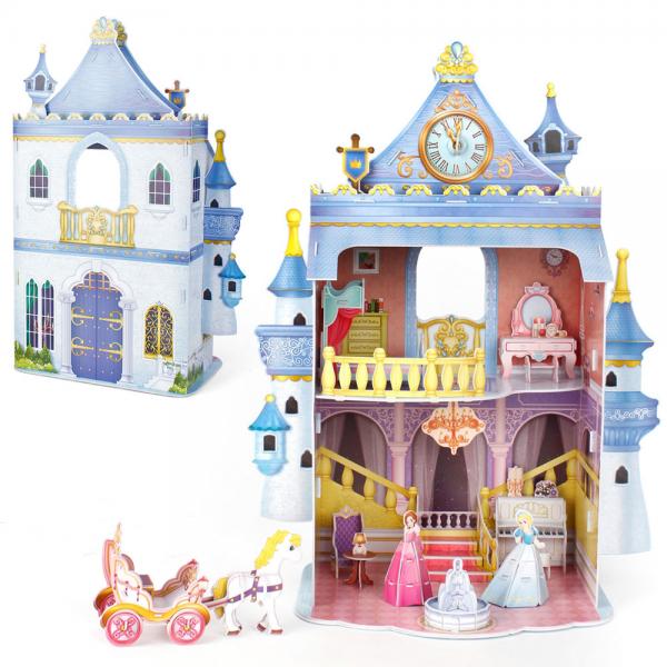 3D Puslespill Prinsesse Slott