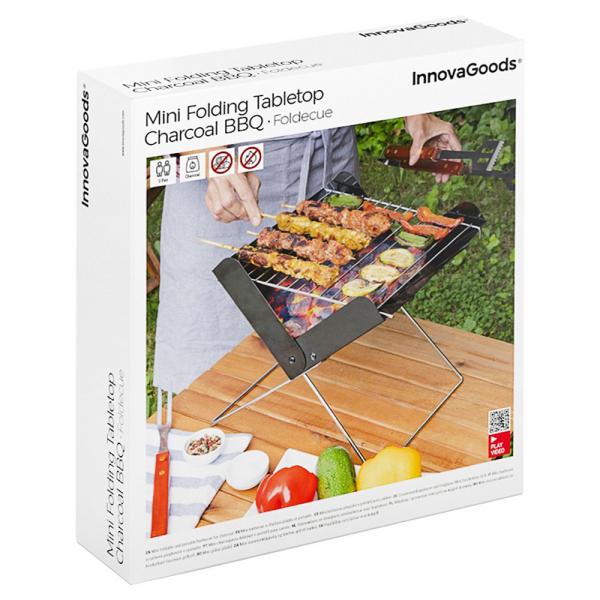 Sammenleggbar Mini Kullgrill