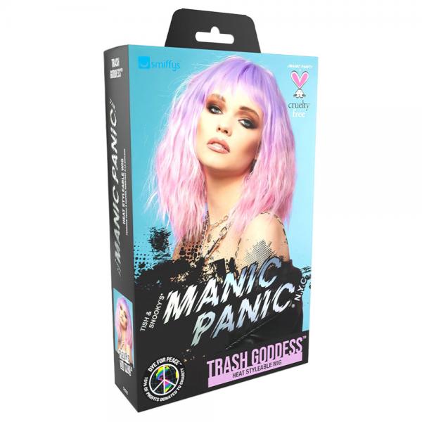 Trash Goddess Ombre Manic Panic Parykk Rosa-Lilla