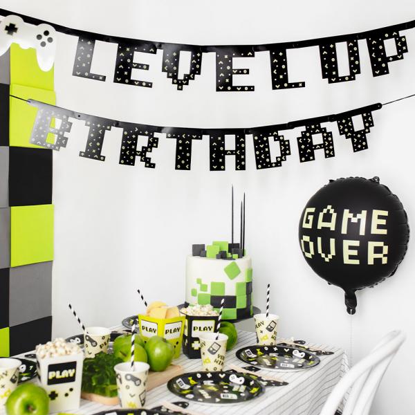 Level Up Birthday Girlander