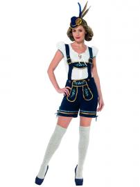 Oktoberfest Lederhosen & Skjorte