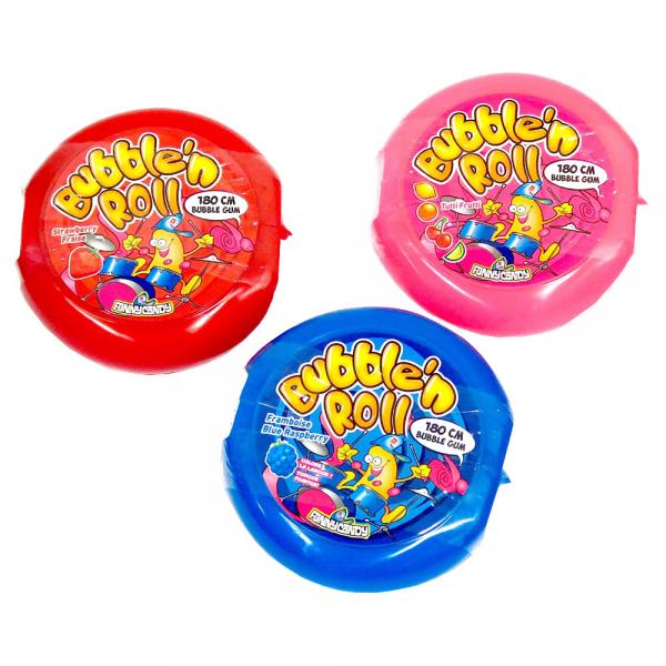 Bubble'n Roll Tyggegummi Rulle