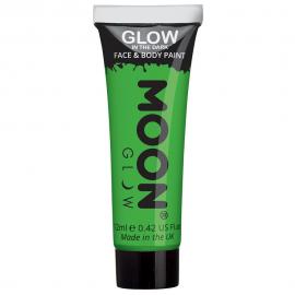 Moon Glow Glow in the Dark Kropps- & Ansiktsfarge Grønn