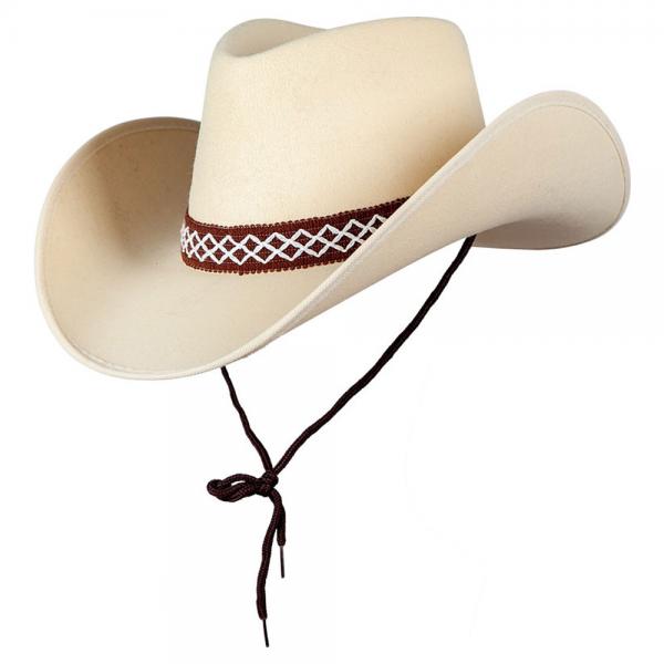 Cowboyhatt Beige Western