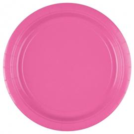 Papptallerkener Rosa