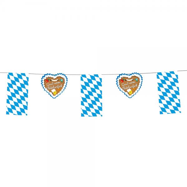 Oktoberfest Flaggirlander Gruss vom Oktoberfest