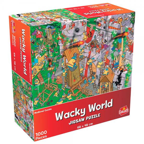 Wacky World Middelalder Borg Puslespill 1000 Brikker