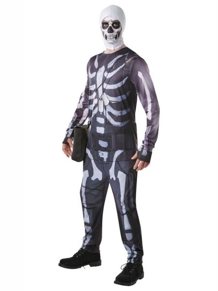 Fortnite Skull Trooper Kostyme