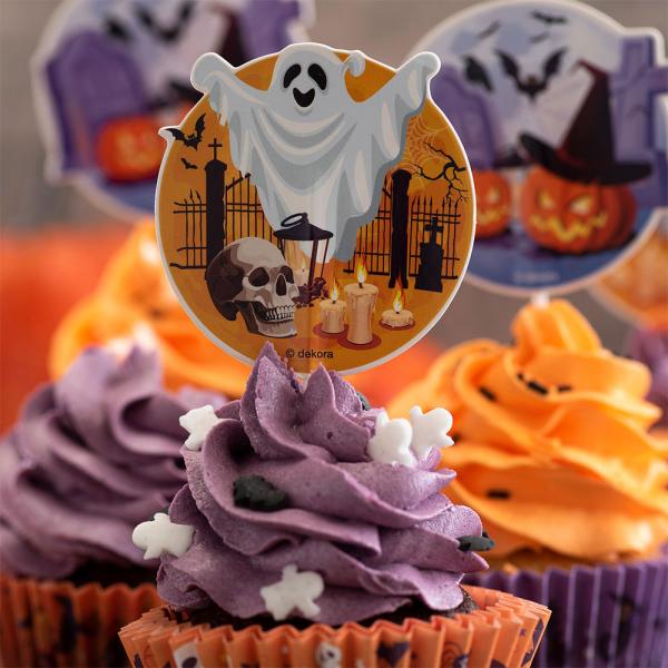 Halloween Cupcakes og Toppers Kit