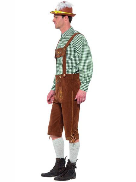 Oktoberfest Lederhosen Kostyme Deluxe