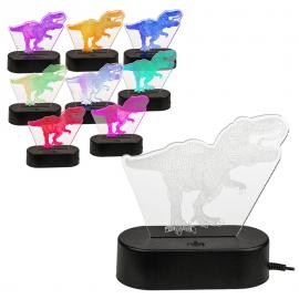 3D Dinosaur Lampe