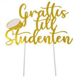 Kakepynt Grattis Till Studenten