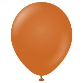 Oransje Latexballonger Rust Orange 100-pakning