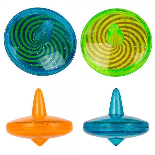 Spinning Tops Neon