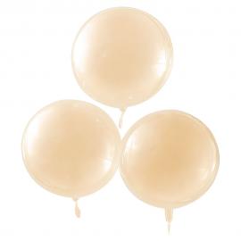 Runde Orb Ballonger Ombre Peach