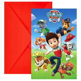 Paw Patrol Filmen Invitasjonskort