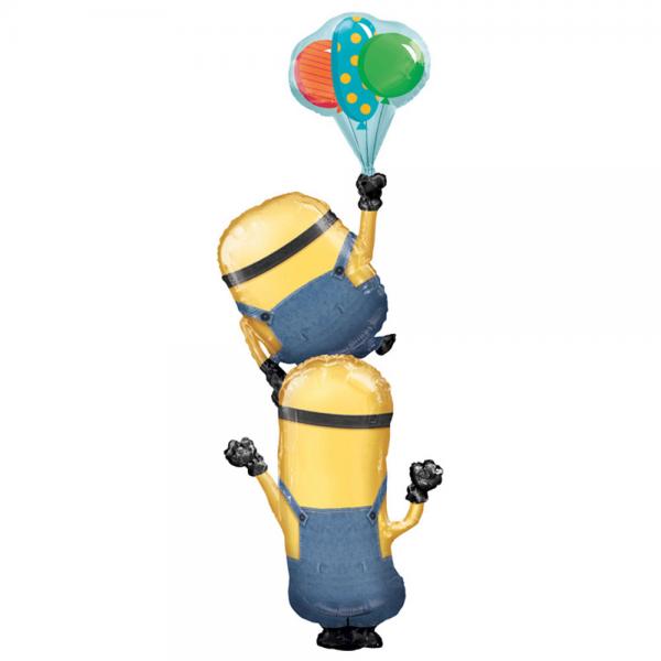 Gigantisk Airwalker Minions Folieballong