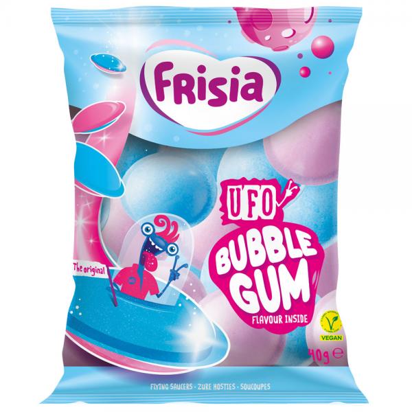 Flyvende Tallerkener Godteripose Bubblegum