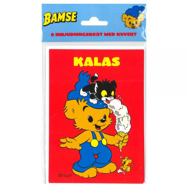 Bamse Invitasjonskort