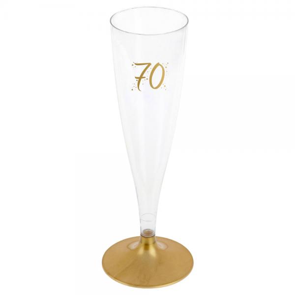 70-rs Champagneglass Flergangs Gull