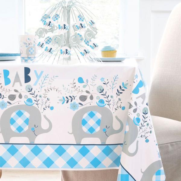 Babyshower Borddekorasjon Elefant Bl