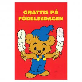 Bamse Kort Grattis På Födelsedagen