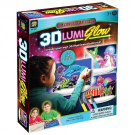 3D Tegnebrett Lumi Glow Adventure