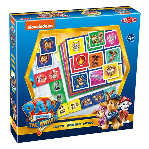 Paw Patrol Lotto Domino Memory Barnespill