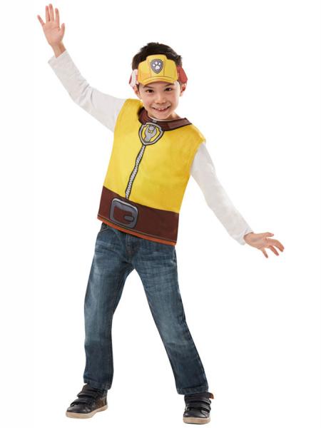 Paw Patrol Kostyme Rubble Vest Barn