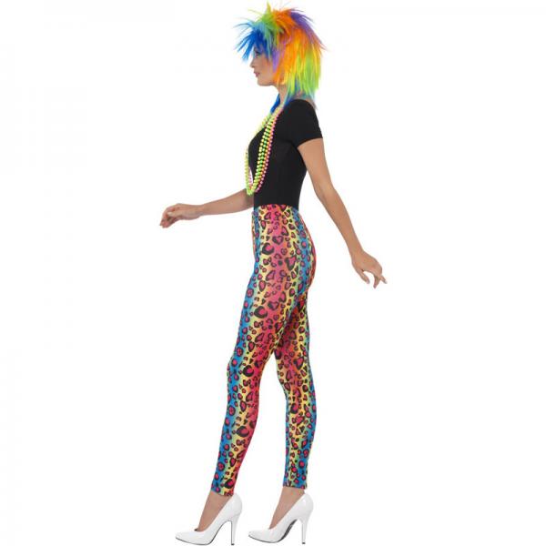 Leopard Tights Neon