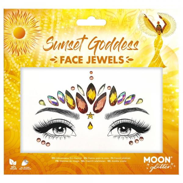 Sunset Goddess Face Jewels