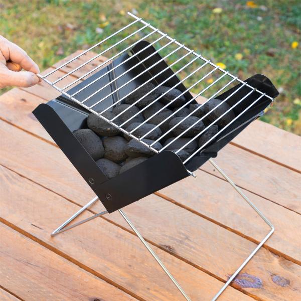 Sammenleggbar Mini Kullgrill