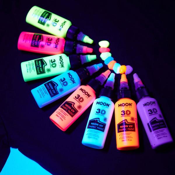 Moon Glow Neon UV Tekstilfarge 30 ml