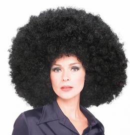 Super Afro Parykk Svart