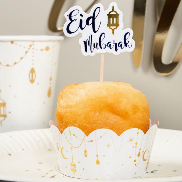 Eid Mubarak Cupcake Dekorasjoner