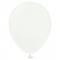 Hvite Miniballonger Pearl White