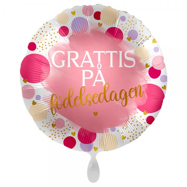 Grattis p Fdelsedagen Ballong Sweet Birthday